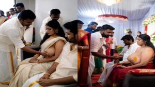 Kerala Sex Videos – Malayali Woman Performing A Ritual Involving Breast Fondling