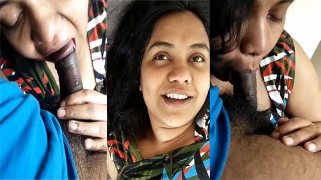 Cuckold Tamil Wife Giving Deep Blowjob Mms Video